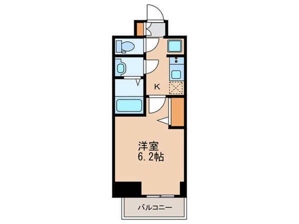 アステリ鶴舞テーセラの物件間取画像